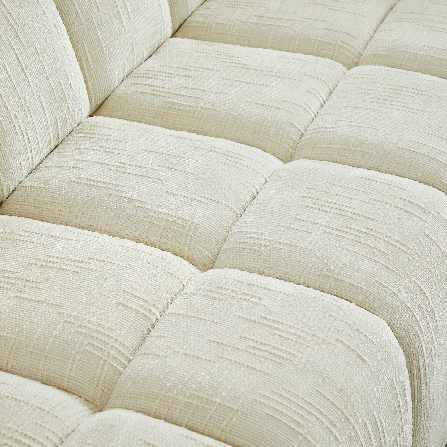 Modern Sofa With Piano Key Backrest