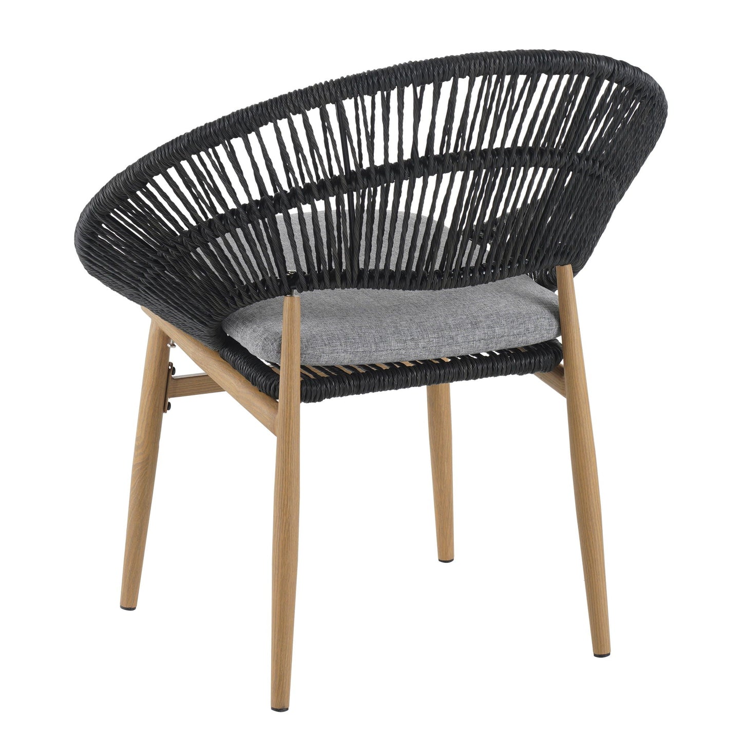 Cyril - Outdoor Papasan Style Dining Chair (Set of 2)