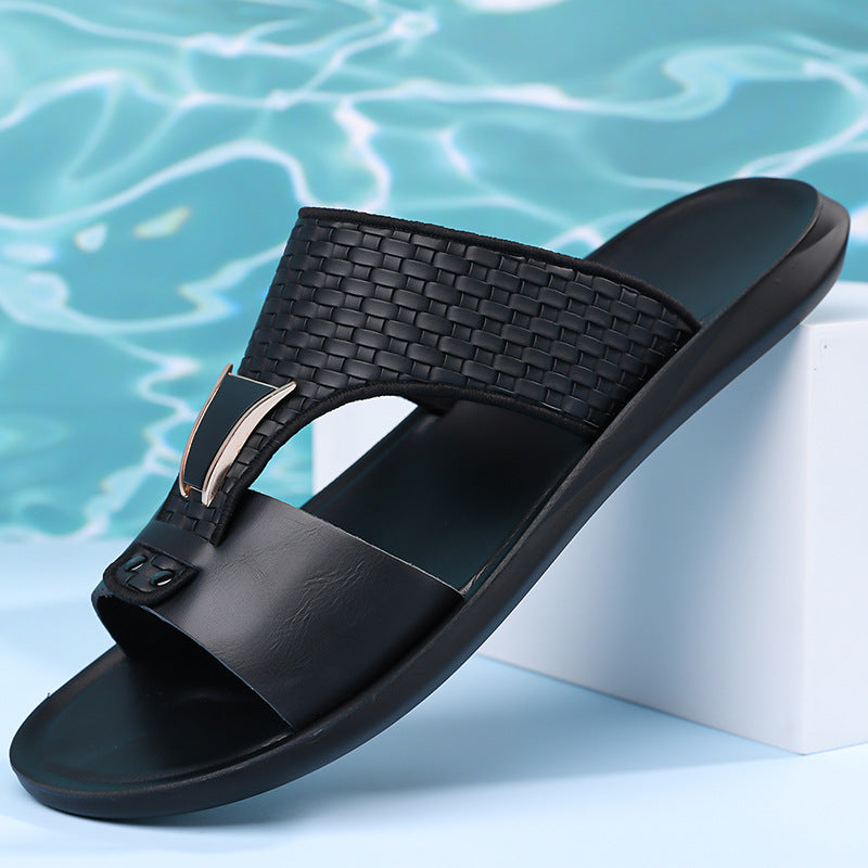 Large-size Mens Beach Sandals For Summer Outdoor Wear