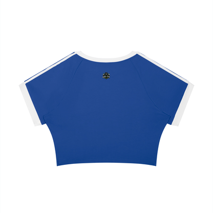Loki & Ivy Women’s Raglan Crop T-Shirt