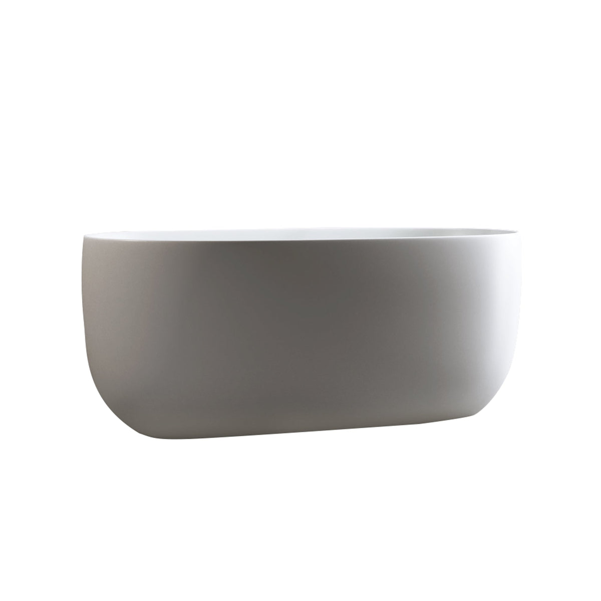 47'' Independent Solid Surface Resin Stone Bathtub