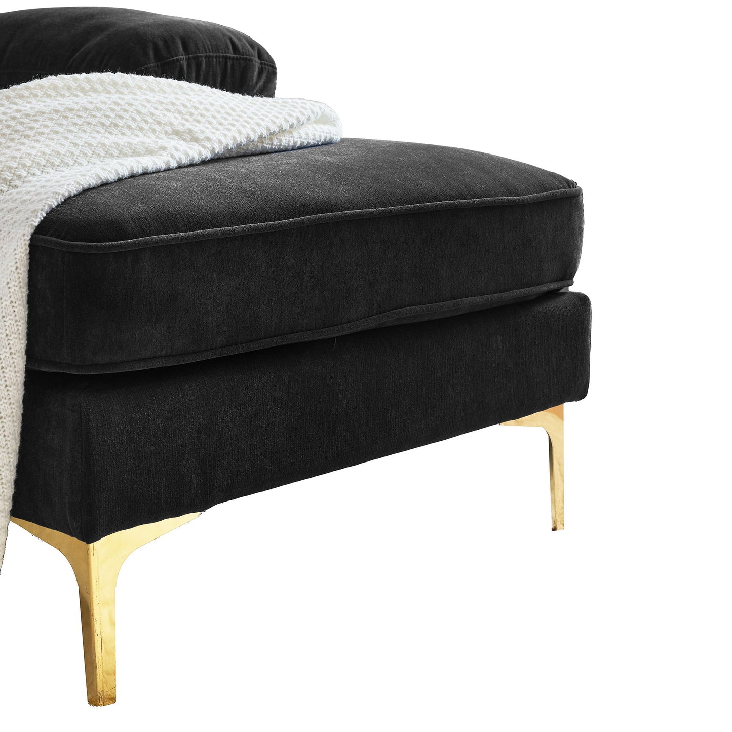 Modern L Shaped Sectional Sofa For Living Room