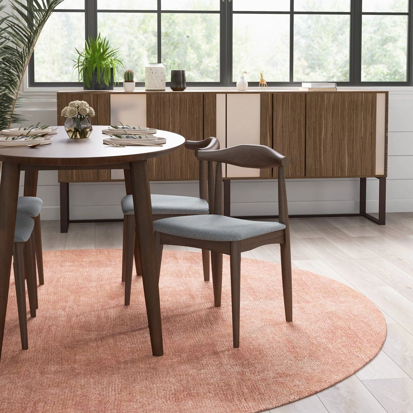 Brooklyn - Dining Chairs (Set of 2) - Gray