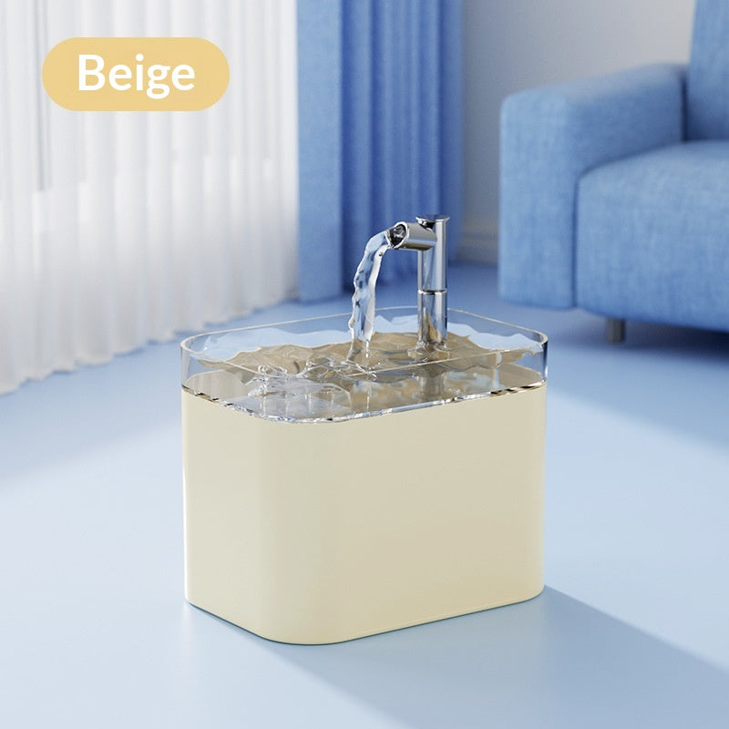 Automatic Circulating Filtered Pet Water Fountain