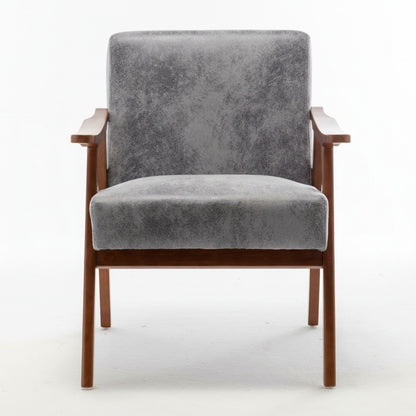 Accent Chair, Classic Mid Century Modern For Extra Seating