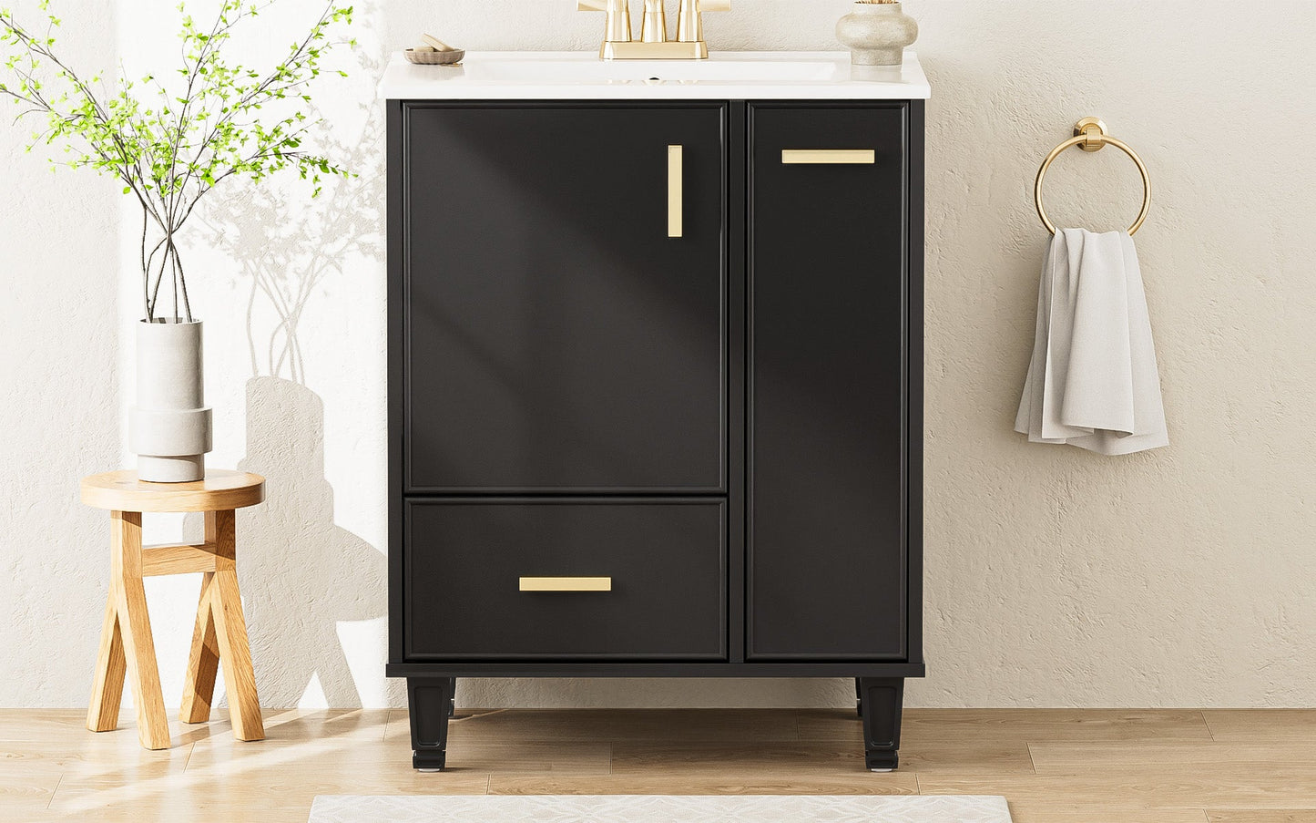 24" Bathroom Vanity with Sink