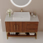 36" Modern Bathroom Vanity with Ceramic Vessel Sink