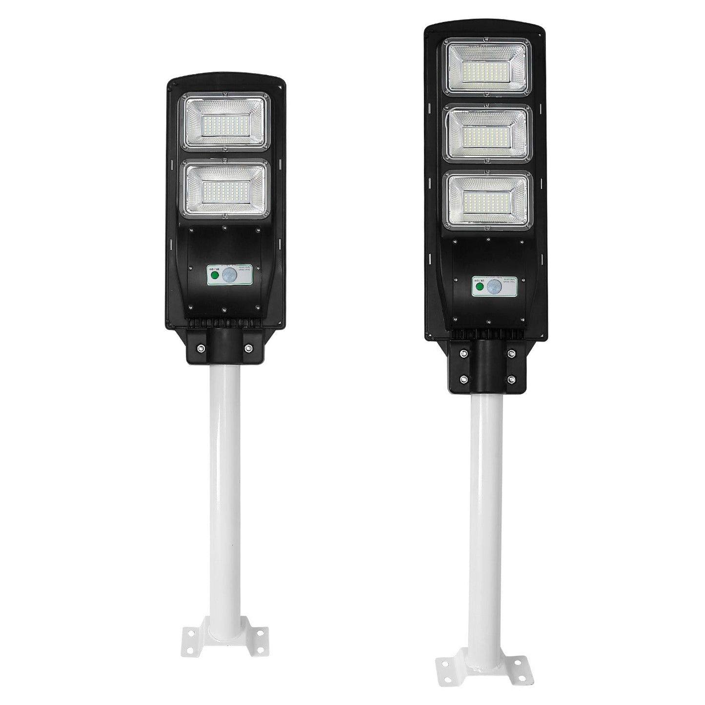 Solar Street Path Light Outdoor 180LEDs Radar Sensor Remote Control Wireless Lamps IP65 Waterproof Lighting For Garage Front Door Garden Pathway