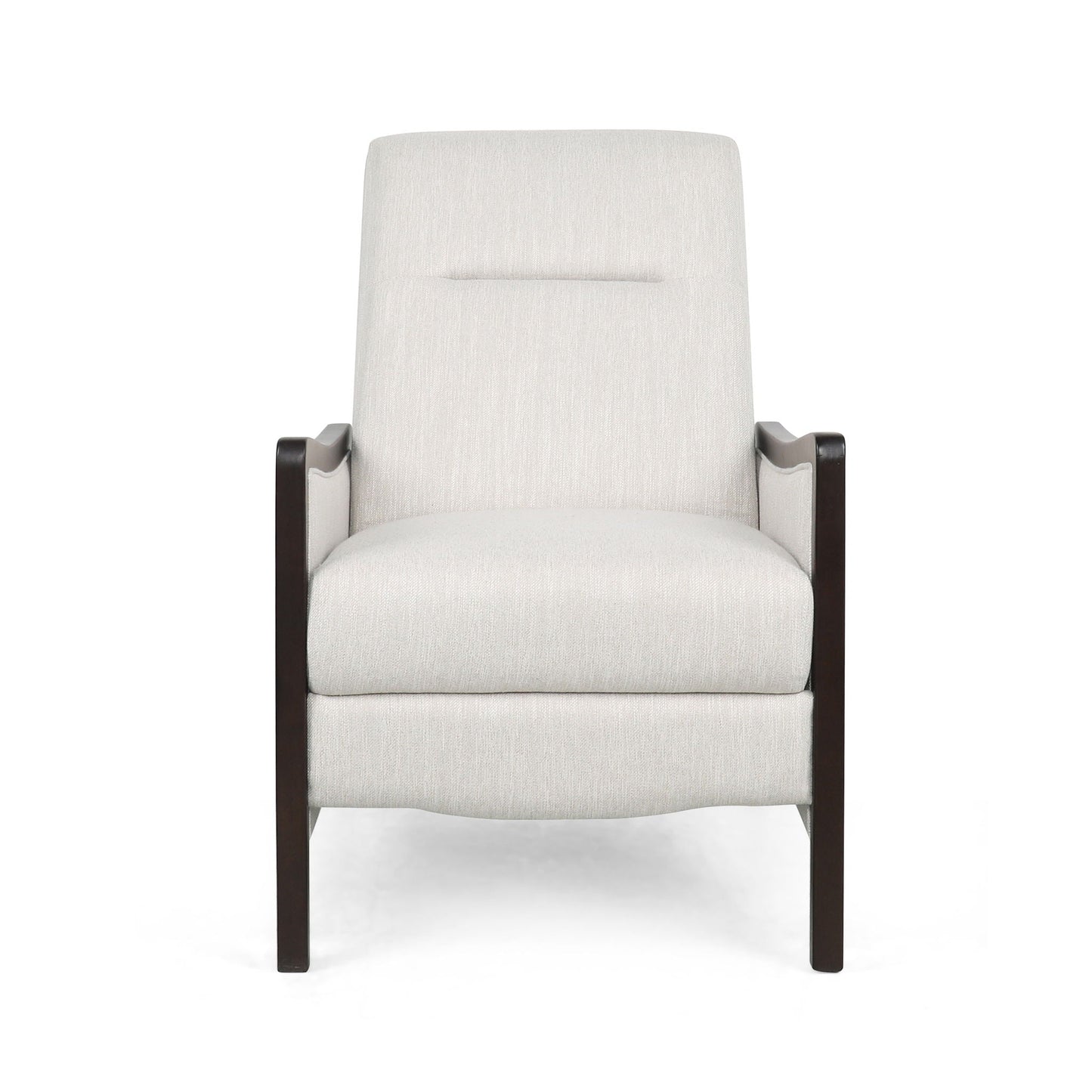Drury Contemporary Fabric Upholstered Pushback Recliner