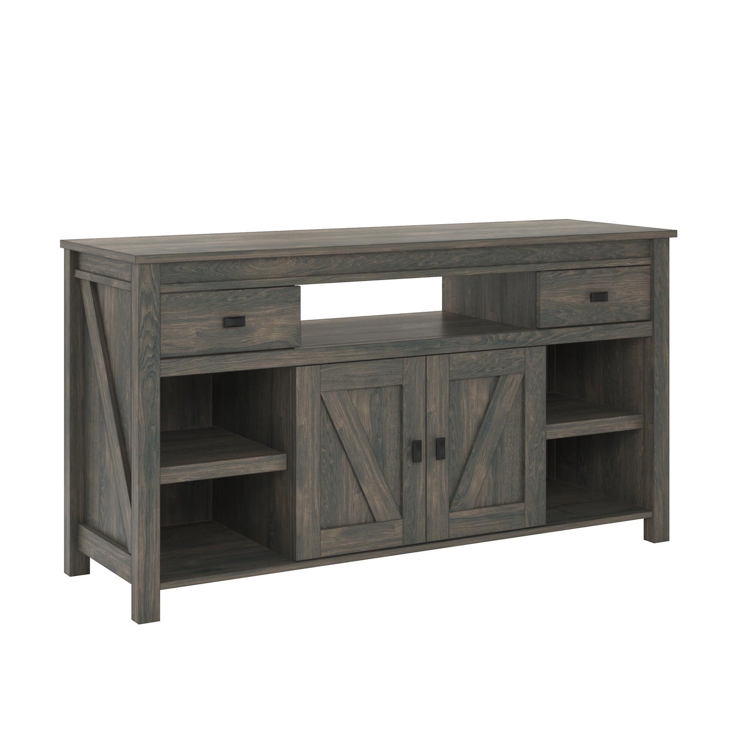 Farmington - TV Stand For TVs Up To 60" - Oak