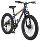 Elecony 24 Inch Fat Tire Mountain Bike