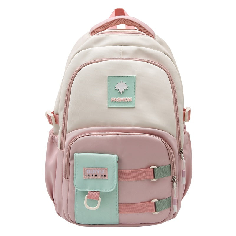 Backpack Large Capacity Early High Student Schoolbag