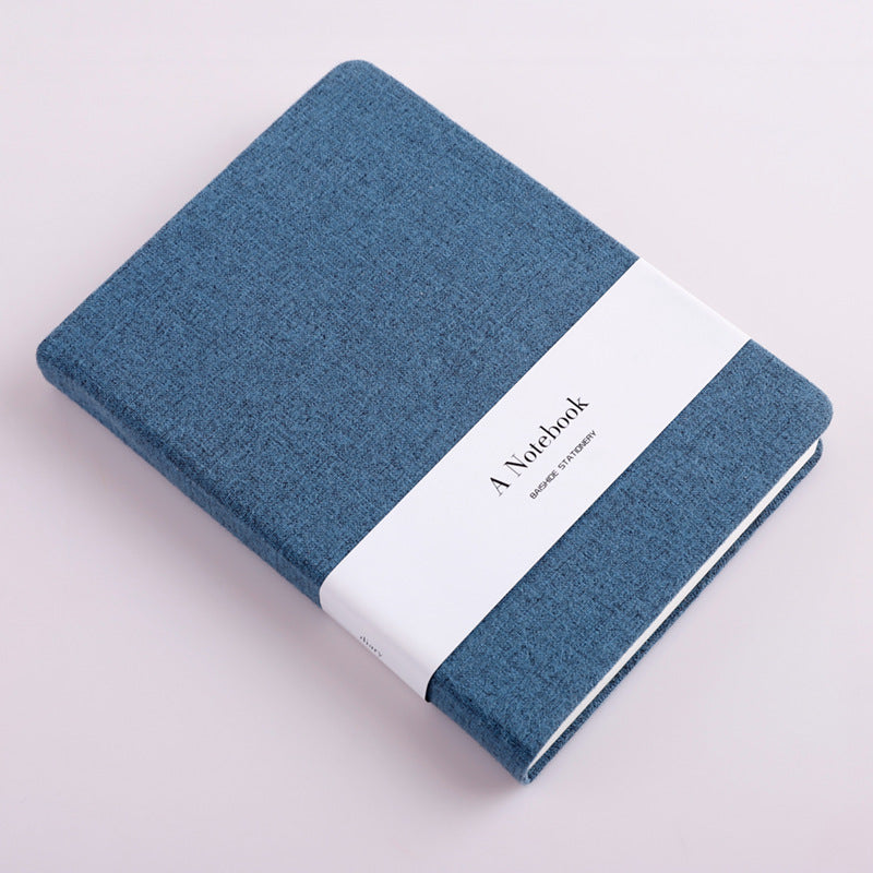 Japanese and Korean Super Thick Small Cloth Notebook for Writing and Sketching