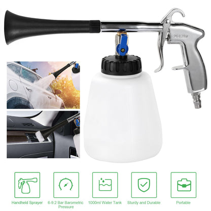 Car Cleaning Gun Air Pulse Sprayer Dust Removal Nozzle Washer Interior Exterior Cleaner Seat Floor Carpet Door Panel Kitchen