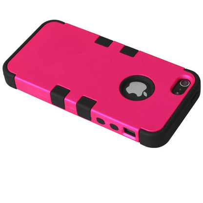 3-Layer Hybrid Armor Case with Soft Inner Shell for iPhone 5