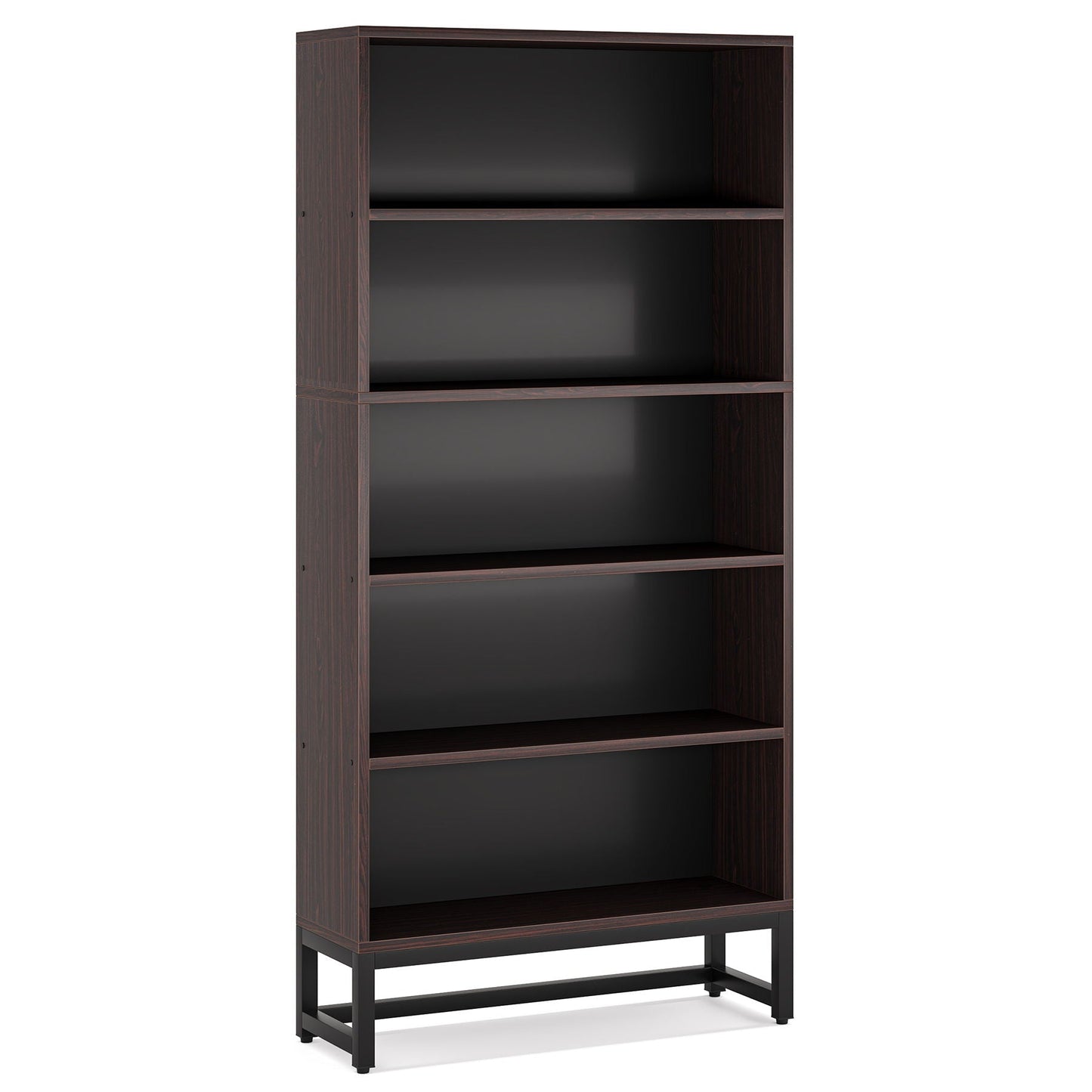 5 Tier Heavy Duty Bookshelf for Living Room