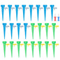 24PCS Self-Watering Spikes – Adjustable Plant Waterers for Indoor/Outdoor Use