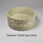 Tail Single Medium Anti-tip Neck Guard Cute Dog Bowl
