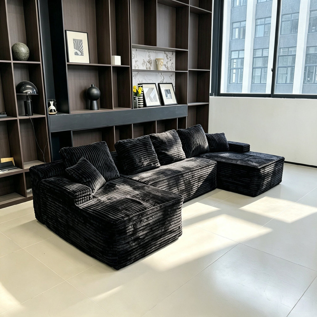 131-Inch Big Size Modular Sectional Oversized Sofa