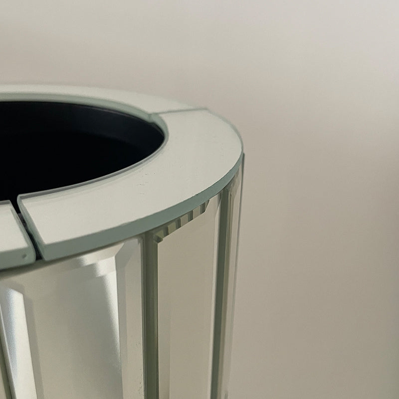 29.92" Tall Floor Vase Mirrored