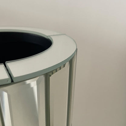 29.92" Tall Floor Vase Mirrored
