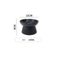 Ceramic Pet Cat Bowl Dog Bowl Anti-choke And Slow Food Anti-tumble High Foot Neck Protection Rice Bowl