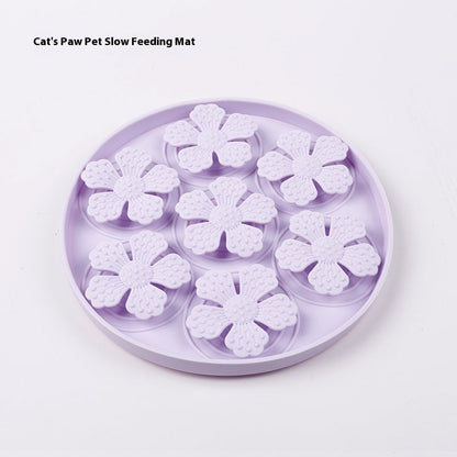 Pet Licking Pad Snack Pad Dog Tableware Suction Cup Silicone Food Bowl