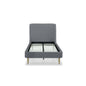 Heather - Upholstered Bed With Curved Headboard
