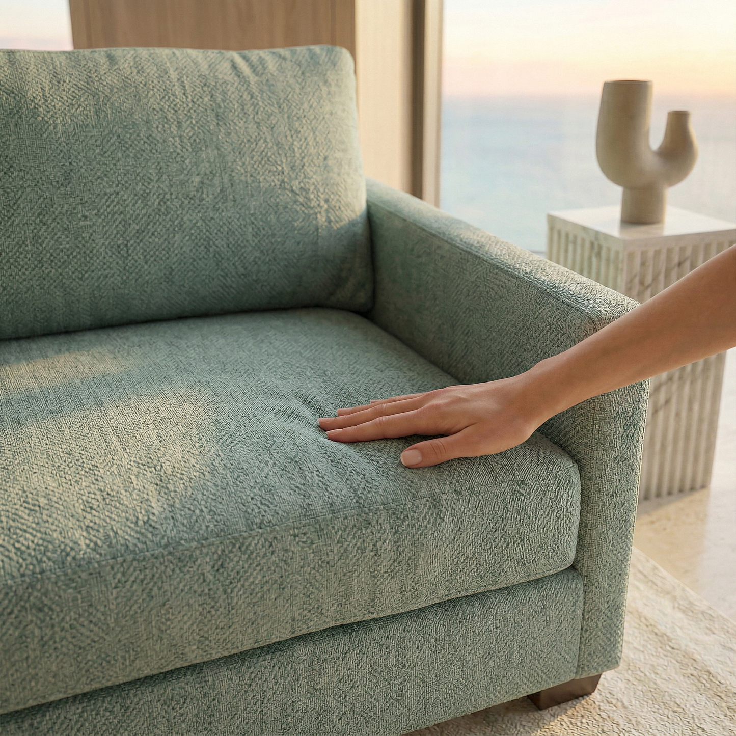 Damon Sofa – Made in USA, Custom Fabric Options