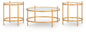 Pearlox - Occasional Table Set (Set of 3) - Gold