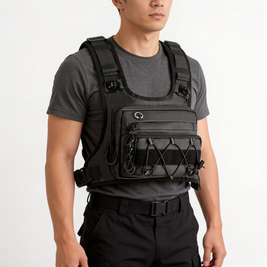 Tactical Chest Pack Multi-functional Suitable For Trail Running