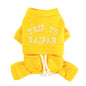 Puppy Clothes, Four-legged Warm Hoodie For Autumn And Winter, Thin Fleece Teddy Bear Cat Pet Clothes For Small And Medium-sized Dogs