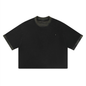 Loki & Ivy Unisex Mineral Washed Boxy Panel T-Shirt