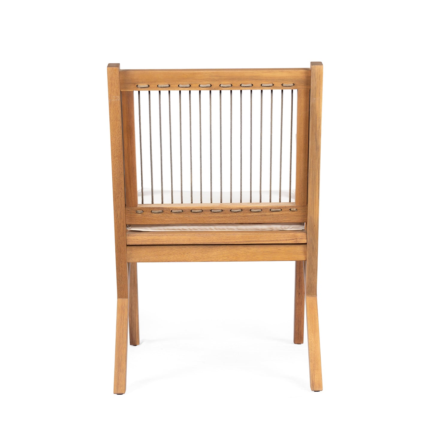 Patio Dining Chair with Cushion (Set of 2)