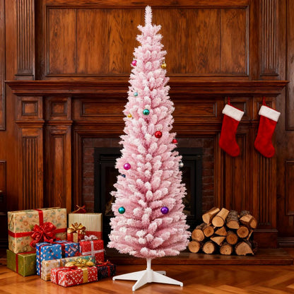 Snow Flocked Artificial Christmas Tree