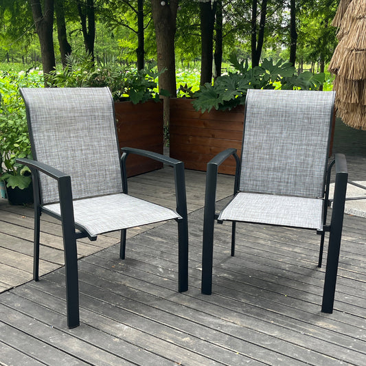 VRSHWO Garden Patio Chairs Set of 2