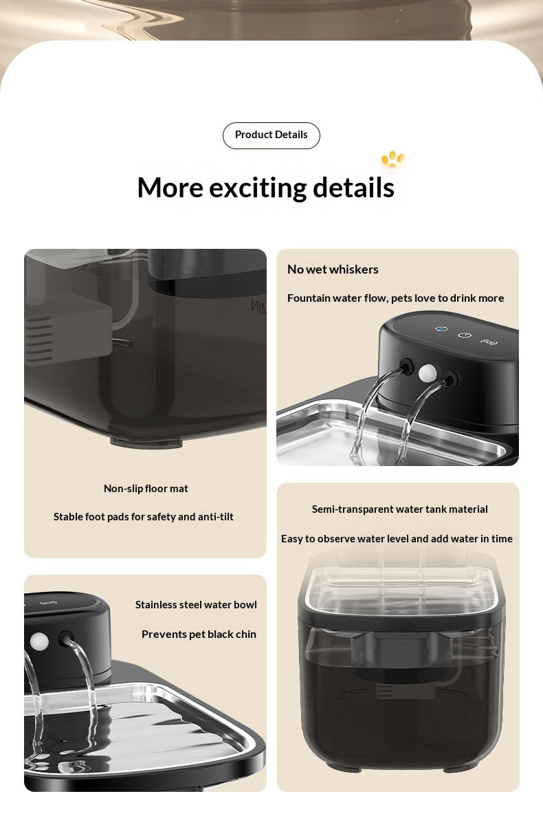 Wireless Smart Sensor Pet Water Fountain