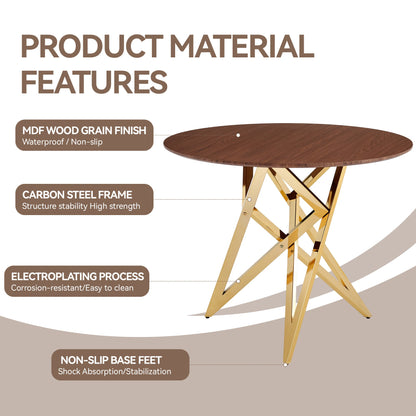 37 Inch Round Dining Table