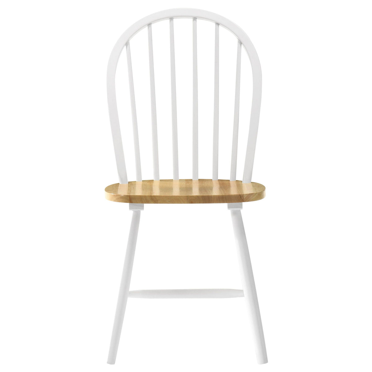 Allison 5-piece Round Drop Leaf Dining Table Set White