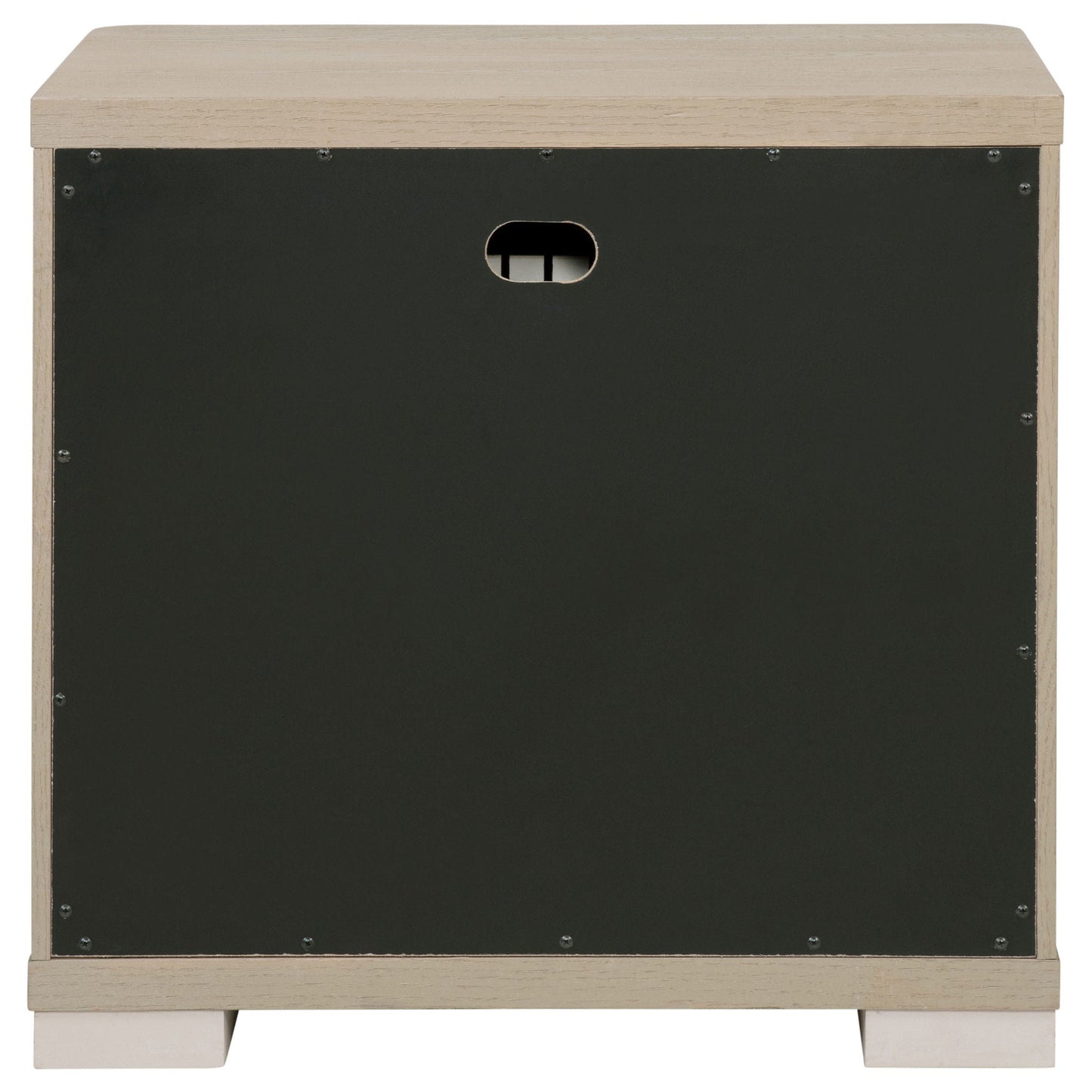 Mirador - 2 Drawer Nightstand Bedside Table - Natural