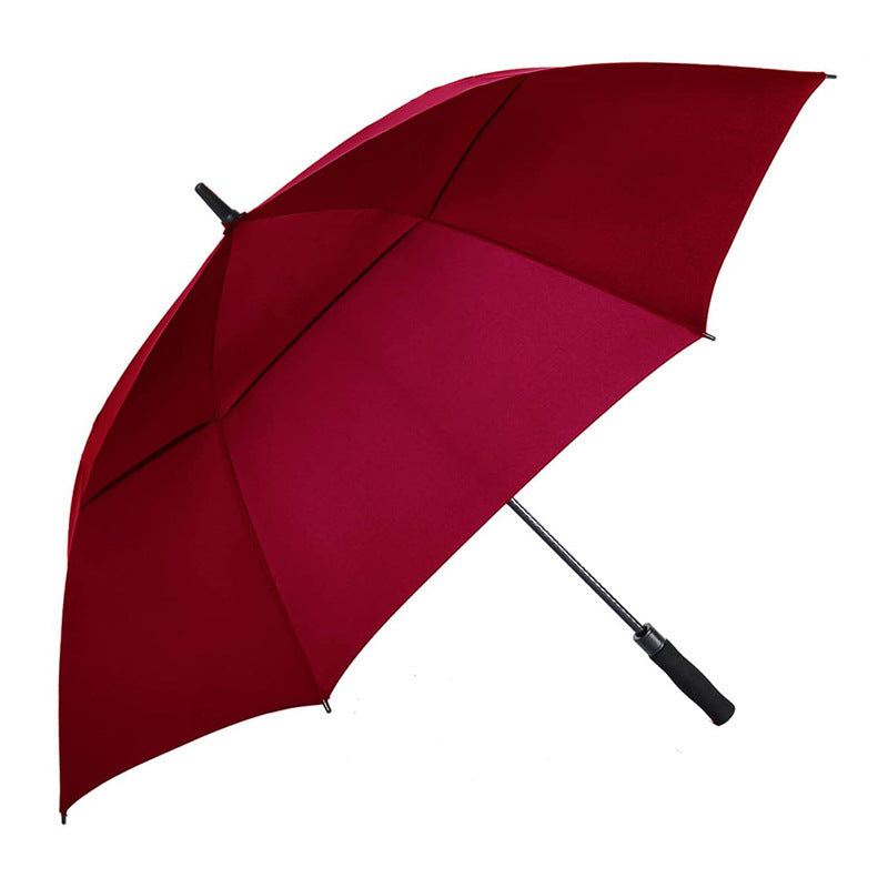Oversized Automatic Double-layer Golf Umbrella Extra Large Long Handle Umbrella