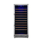 Edgestar 24-Inch Wide 111 Bottle Capacity Freestanding Single Zone Wine Cooler [CWR1212SZ] (SAK68320)