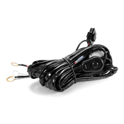 LED Light Bar Wiring Harness Kit 280W 12V 40A Power Relay Fuse On/Off Switch 10ft Length Universal Fitment Light Bar Accessories