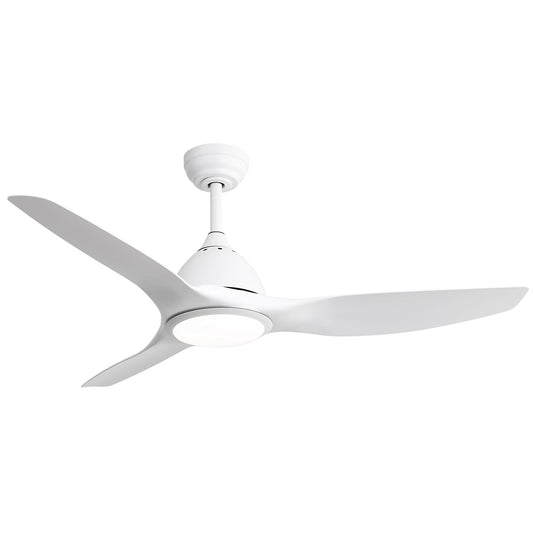 Bredoom Ceiling Fan With Remote Control And LED Light