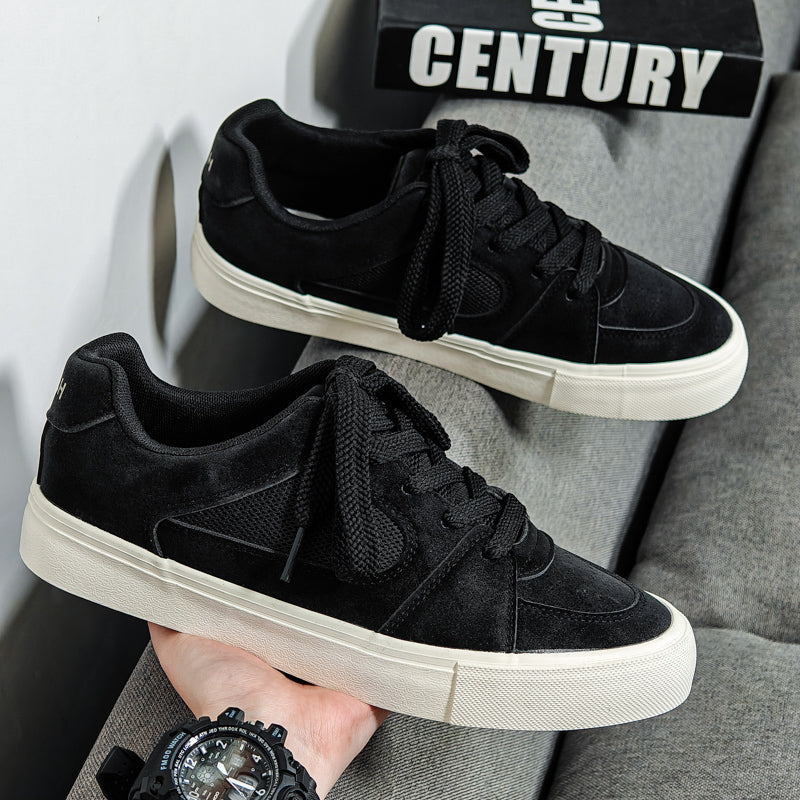New Spring & Autumn Niche Low-top Breathable Canvas Shoes, Versatile Couple Casual Skate Sneakers For Men