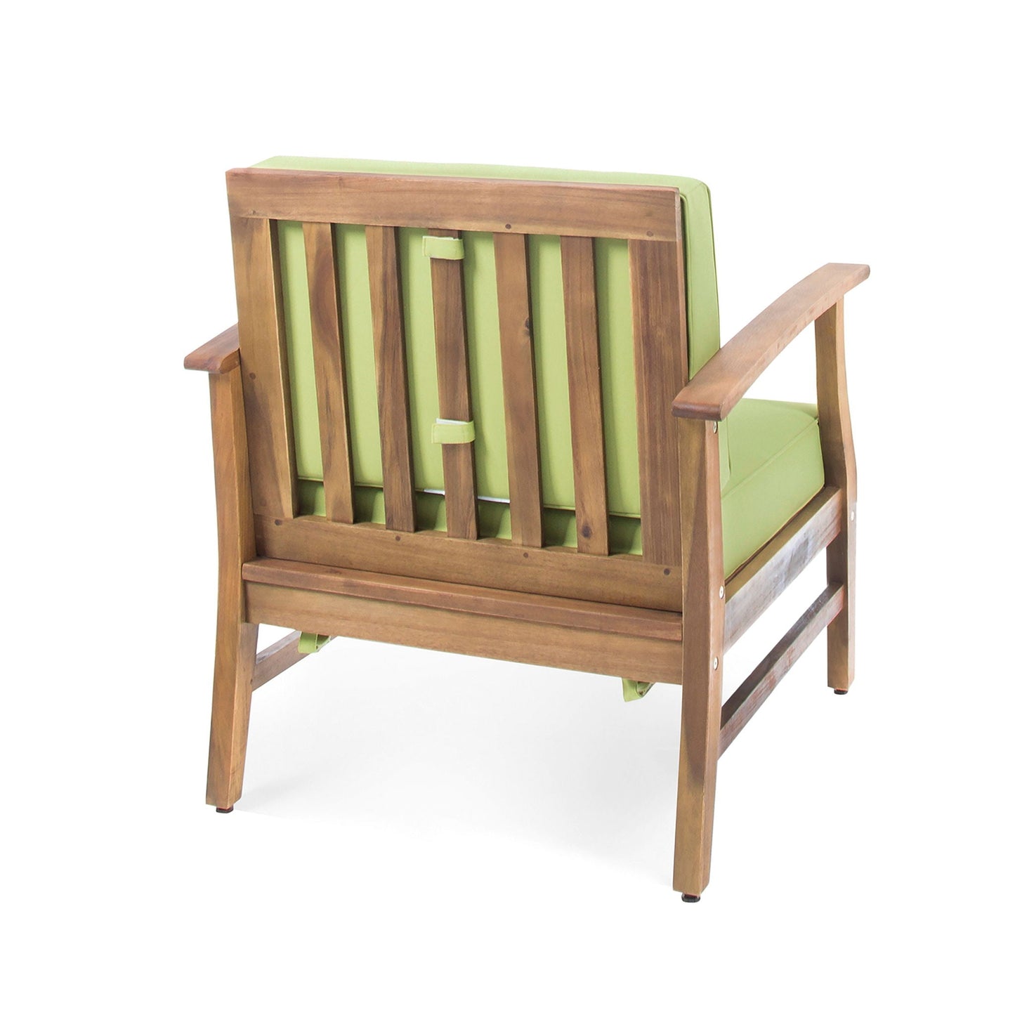 Perla Contemporary Club Chair with Water Resistant Cushion
