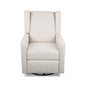 Landau Contemporary Fabric Upholstered Swivel Recliner