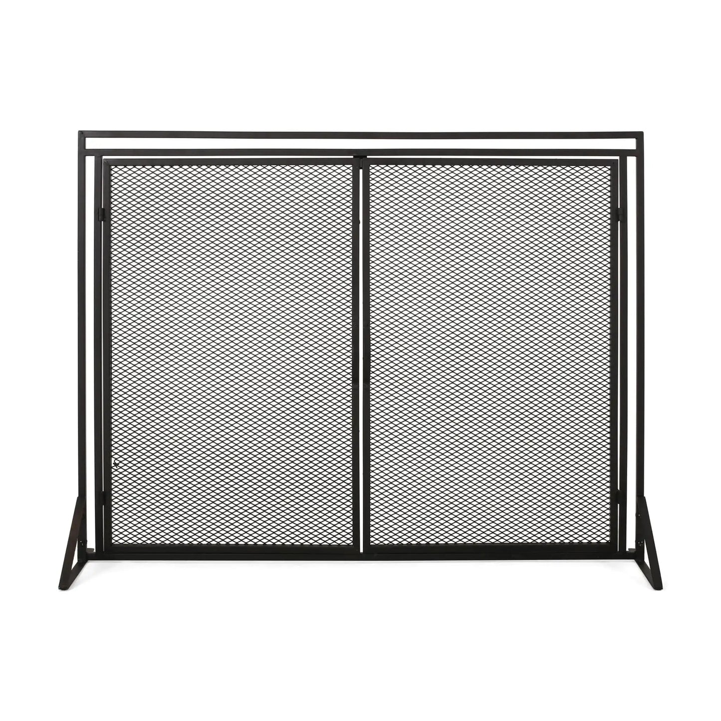Samantha Iron Fireplace Screen 2 Door Design