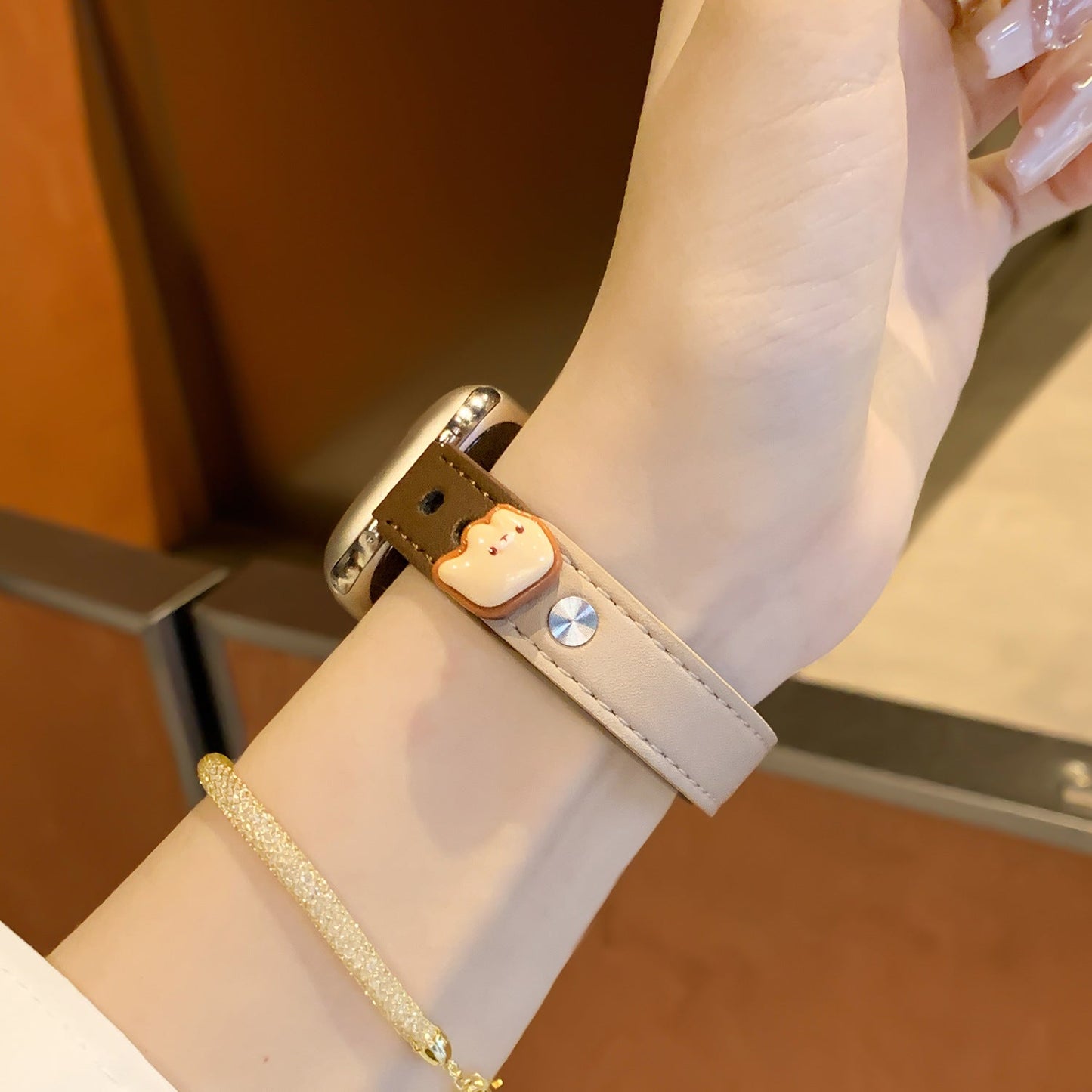 Watch Strap Autumnwinter Double pin S10 Leather style