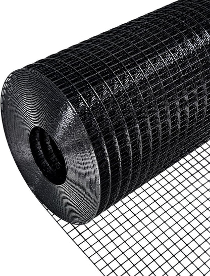 Black Hardware Cloth 5 ft × 100 ft, 19 Gauge 1/2 Inch